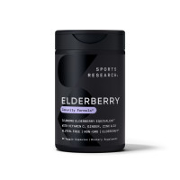 Elderberry 500mg + Vitamin D, C, Ginger & Zinc (60 veggie capsules) SR