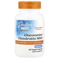 Glucosamine Chondroitin MSM, 120 Veggie Capsules Doctor's Best