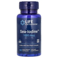 Sea-Iodine, 1,000 mcg, 60 Vegetarian Capsules Life Extension
