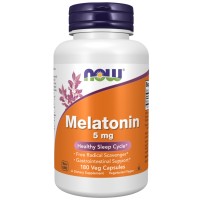 MELATONIN 5mg 180 VCAPS Now foods