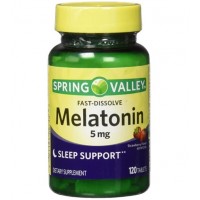 Melatonina 5mg 120 tabs Spring Valley - 9/2021