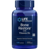 Bone Restore with Vitamin K2 120 capsules Life Extension