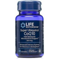 Super Ubiquinol CoQ10 with Enhanced Mitochondrial Support 200 mg, 30 softgels Life Extension